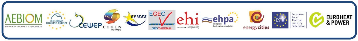 European heating&cooling assosiations
