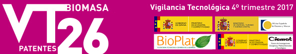 Boletín de Vigilancia Tecnológica del sector de la Biomasa Nº 26 (4º trimestre 2017)