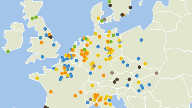 Mapping European Biorefineries