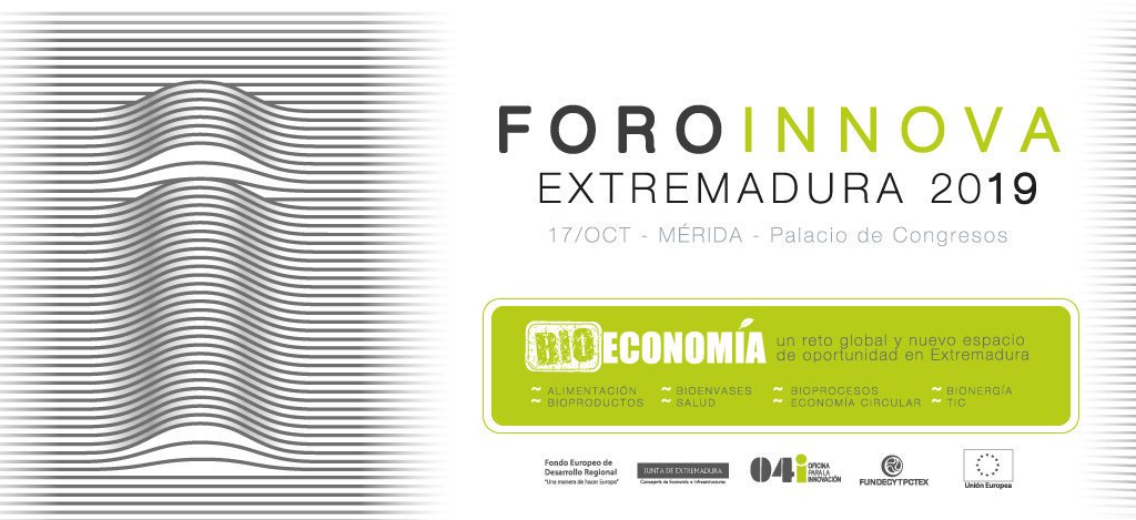 (Español) BIOPLAT participa en el Foro Innova Extremadura 2019 (Mérida, 17 octubre 2019)