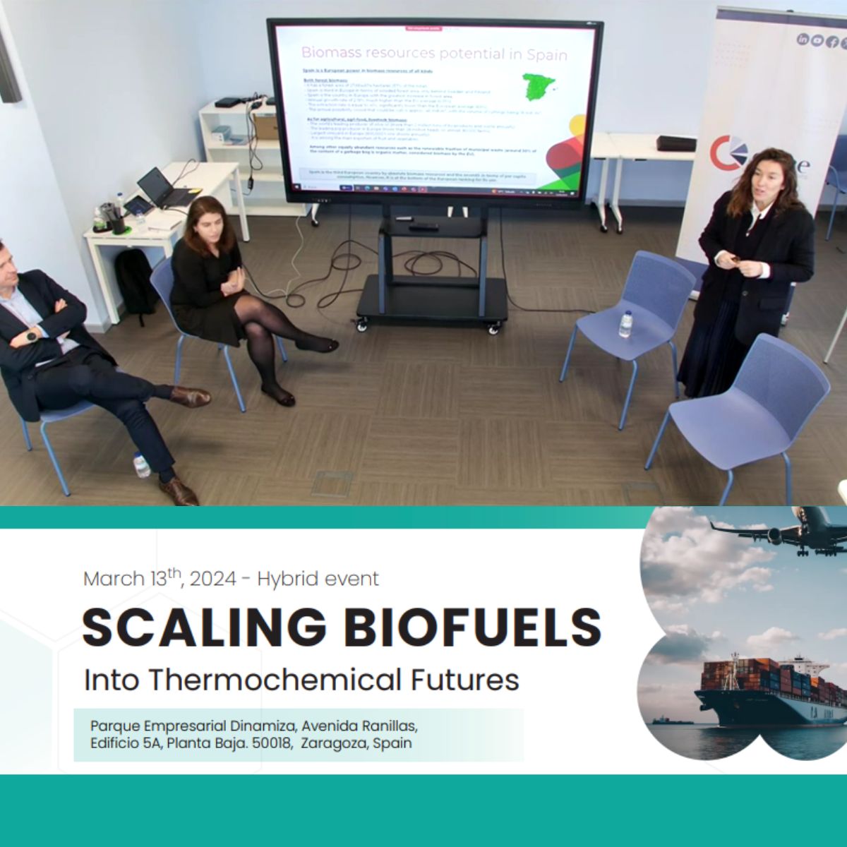 BIOPLAT participates in the BioTheRos EU Project Technical Workshop: ‘Scaling Biofuels: Into Thermochemical Futures’
