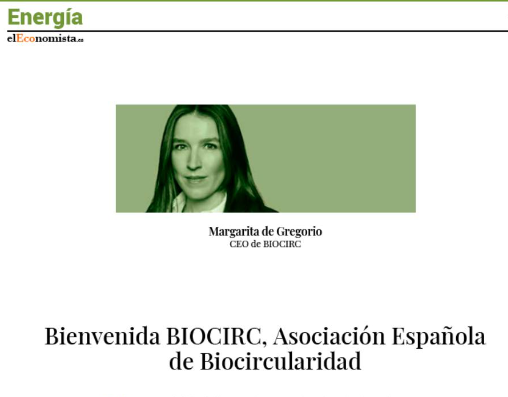 Bienvenida BIOCIRC, Asociación Española de Biocircularidad
