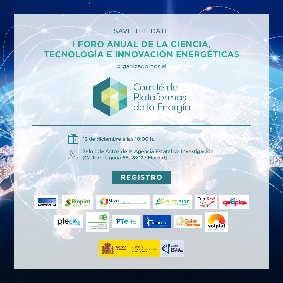 On 12 December BIOPLAT co-organises the 1st Annual Forum on Energy Science, Technology and Innovation